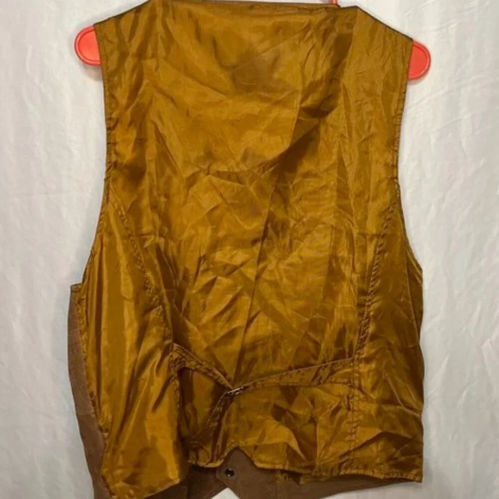 Vintage Global Identity G-III Leather Vest – Size L/G – Good Condition